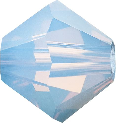 Bicone Preciosa Light Sapphire Opal - 5,7x6mm (10)
