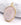Beads wholesaler Oval Pendant Flower Carved Rose Quartz - 925 gold plated 17x13mm (1)