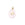 Beads wholesaler Pendant Light Rose Quartz With Sun Stainless Steel Gold 13x12mm (1)