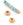 Beads Retail sales Separator Beads heishi 6.5x3mm Matte Gold Plated Quality - Hole: 3mm (2)