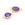 Beads Retail sales Amethyst Faceted Oval Connector Gold Vermeil Setting 10x8mm (1)