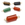 Beads Retail sales Cylinder Connector Red Jasper 17x8mm and Golden Brass (1)