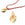 Beads wholesaler Pendant Ethnic Flask Style Quality Gold Plated - Pink Zircon - 20x13mm (1)