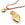 Beads wholesaler Pendant Ethnic Flask Style Quality Gold Plated - Crystal Zircon - 20x13mm (1)