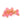 Beads Retail sales Charms Gemstone Rose Tinted Jade Bead Charms 4.5mm + Fine Gold-plated Stud (10)