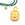 Beads wholesaler Pendant Charm with Cross Golden Brass - 9x7mm (1)