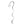 Beads Retail sales Mini squiggle bookmark with ring metal antique silver finish 85mm (1)