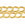 Beads Retail sales chain metal gold finish 8mm (1m)