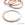 Beads wholesaler Horn Natural Bangle Bracelet lacquered White 65mm - Thickness: 6mm (1)