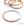 Beads wholesaler Horn Natural Bangle Bracelet lacquered White 60mm - Thickness: 6mm (1)