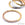 Beads wholesaler Horn Natural Bangle Bracelet Gold Leaf- 65mm - Thickness: 6mm (1)