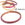 Beads wholesaler Horn bangle bracelet Chocolate brown lacquered - 60mm - Thickness: 6mm (1)