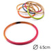 Horn bangle bracelet lacquered Fuchsia beet purple - 65mm - Thickness: 3mm (1)