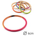 Horn bangle bracelet lacquered Fuchsia beet purple 60mm - Thickness: 3mm (1)