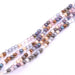 Firepolish round bead Luster Mix 3mm (1 strand-100 beads)