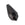 Beads wholesaler Drop Briolette Preciosa Jet 23980 5,5x11mm (2)