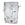 Beads wholesaler Organza Pouches white Silver Heart 120x70mm (4)