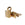 Beads wholesaler Cord ends fold over metal gold finish 2x5mm (10)