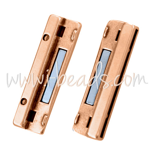 Magnetic clasp rose gold plated 17x43mm (1)