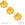 Beads Retail sales 2038 hotfix flat back back Sunflower yellow ss8-2.4mm (80)
