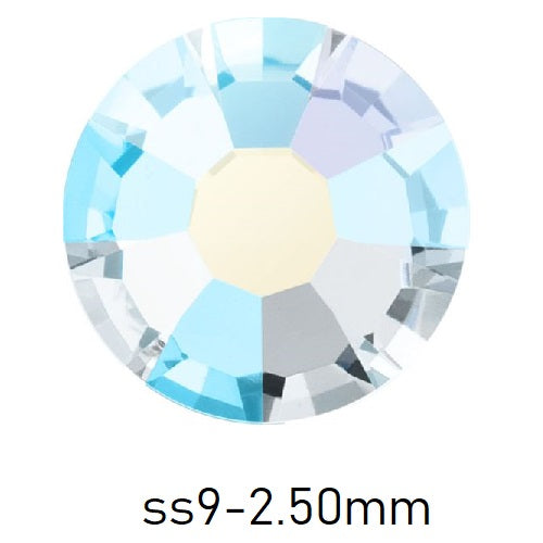 Buy FlatBack Preciosa Crystal AB ss9-2.50mm (80)