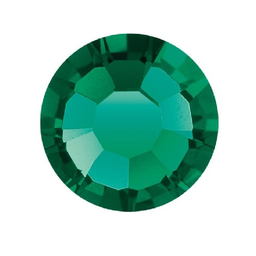 FlatBack Preciosa Emerald ss12-3.00mm (80)
