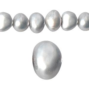 Freshwater pearls nugget shape light blue 5mm (1)