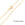 Beads wholesaler Paper Clip Thin Chain Necklace 4x2mm Gold Plated 3 Microns 45cm (1)