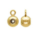 Sliding Bead Gold Filled - 4mm - Hole 0.5mm (1)