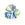 Beads Retail sales Heart pendant Preciosa Crystal AB - 10mm (1)