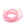 Beads wholesaler Pure hand dyed silk ribbon PINK - 15mm- 80cm (1)