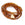Beads wholesaler Long Necklace Bracelet Seed Beads Topaz on Elastic - Golden Heart 10x11mm (1)