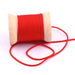Twisted silky nylon cord Red - 1.5mm (2m)