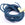 Beads Retail sales Leather cord Handmade twisted 2mm - Tuareg blue (50cm)