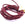 Beads Retail sales Leather cord Handmade twisted 2mm - red indigo (50cm)
