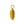 Beads wholesaler Real pine cone pendant gold 24K 23mm (1)