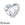 Beads wholesaler Flatback Preciosa Heart Crystal 00030 - 10mm (4)