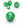 Beads wholesaler Murano Bead Round Green and Silver 10mm (1)