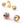 Beads Retail sales Murano Beads Round Half-drilled Multicolored 6mm (2)