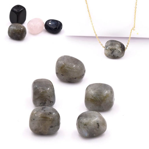 Buy Nugget Beads Labradorite 12x16mm (5)
