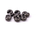 Crimp Bead Covers Brass Gun Metal 4mm (10)