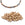 Beads Retail sales Czech glass beads Matte Gold Champagne 3.8x2mm - Hole: 0.8mm (10g)