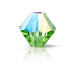 Bicone Preciosa Crystal Peridot Glitter - 2.4x3mm (40)