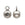 Beads Retail sales Sliding Bead 925 Silver - 4mm - Hole: 0.5mm (1)