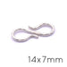 S hook clasp 925 silver - 14x7mm (1)