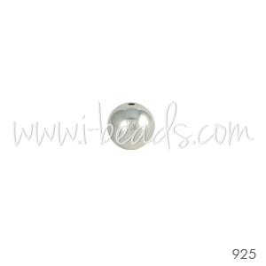 Buy Sterling silver round beads 1,8mm -hole 0.8mm (20)