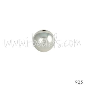 sterling silver round beads 3mm Hole 1.2mm (20)