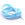Beads Retail sales Natural Silk Cord Hand Dyed Sky Blue 2mm (1m)