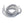 Beads Retail sales Pure hand dyed silk ribbon Gray 25mm - 80cm (1)