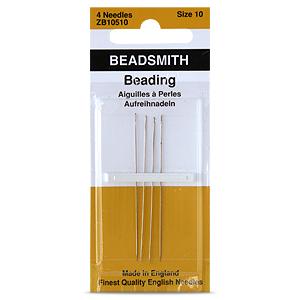 Buy 4 English beading needle size 10 (1)